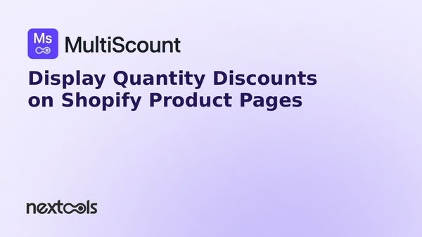 How to Display Quantity Discounts on Shopify Product Pages