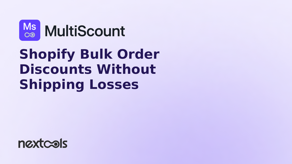 Shopify Bulk Order Discounts Without Shipping Losses
