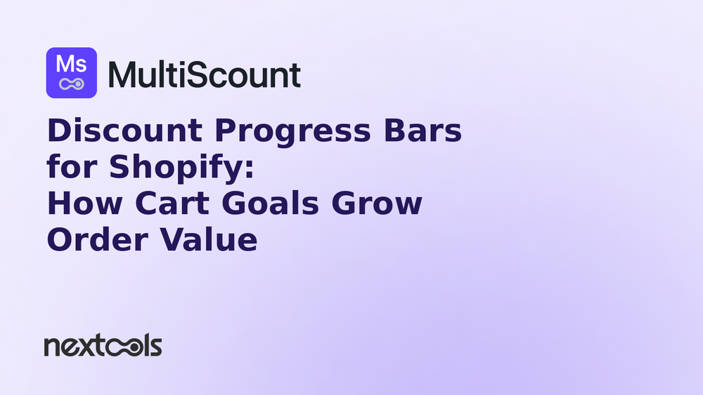 Shopify Discount Progress Bar: How Cart Goals Lift AOV
