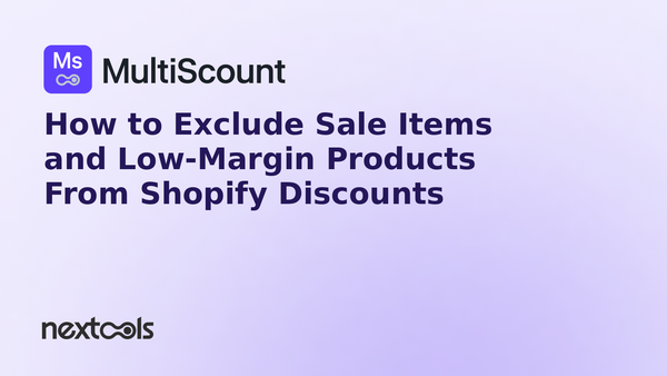 How to Exclude Sale Items and Low-Margin Products From Shopify Discounts
