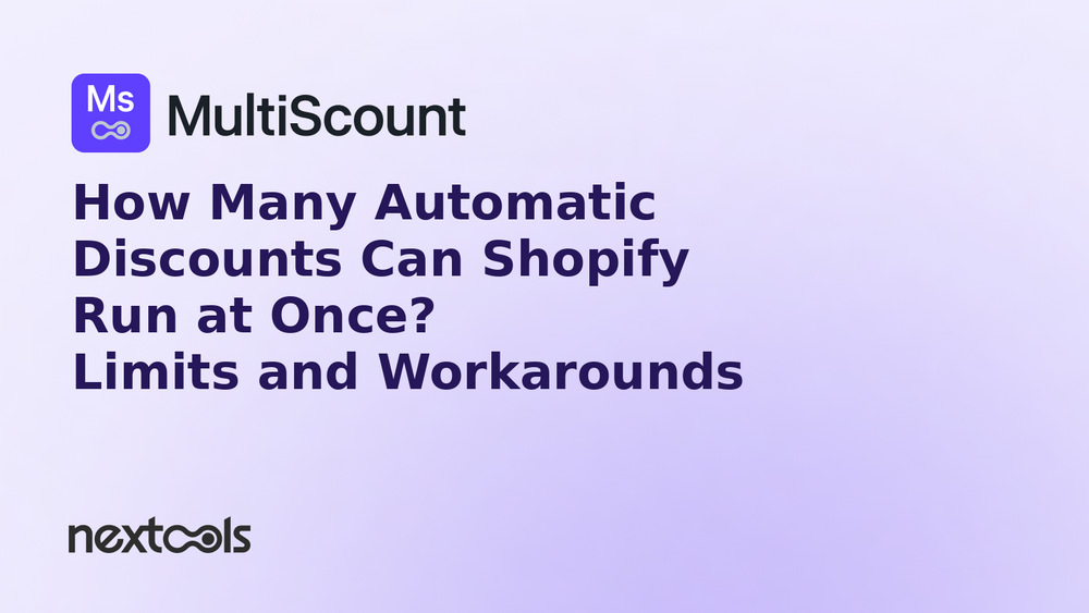 Shopify Automatic Discount Limit: How Many Can Run at Once?