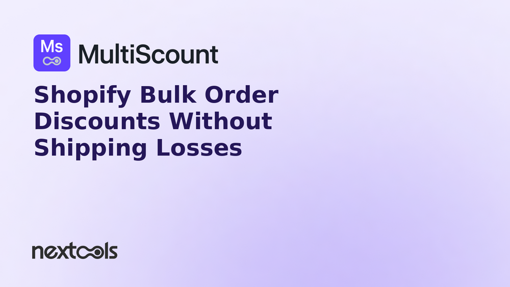 Shopify Bulk Order Discounts Without Shipping Losses