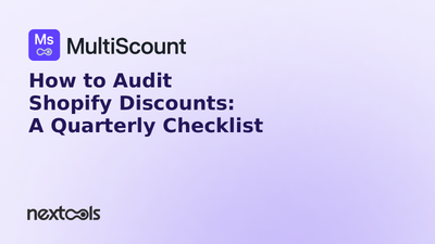 How to Audit Shopify Discounts: A Quarterly Checklist for Margin, Messaging, and Conflicts