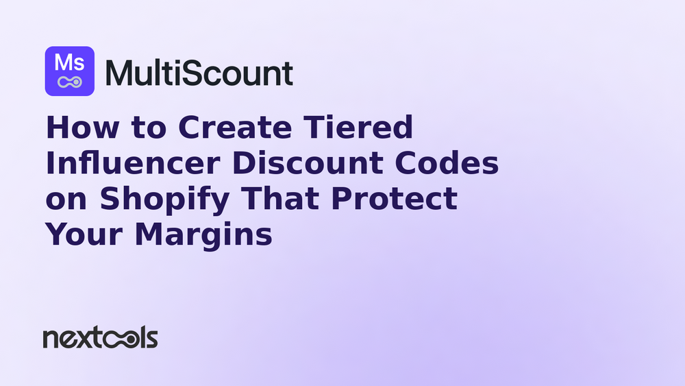 How to Create Tiered Influencer Discount Codes on Shopify That Protect Your Margins