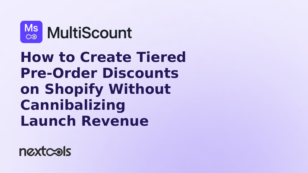 How to Create a Tiered Shopify Pre-Order Discount Without Cannibalizing Launch Revenue