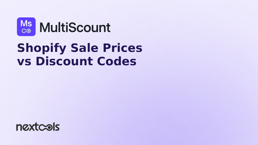 Shopify Sale Prices vs Discount Codes: How Compare-at Pricing Affects Promotions