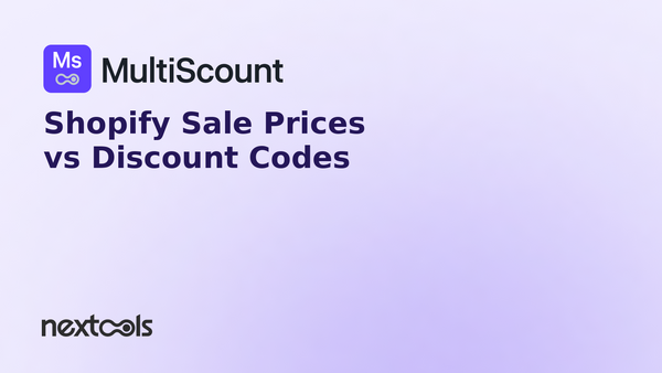 Shopify Sale Prices vs Discount Codes: How Compare-at Pricing Affects Promotions